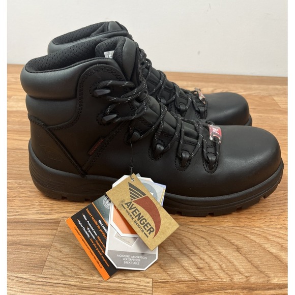 Avenger Framer CT Men\'s Black Work Boots Size 8.5 Composite Safety Toe NEW A7223 main image 9
